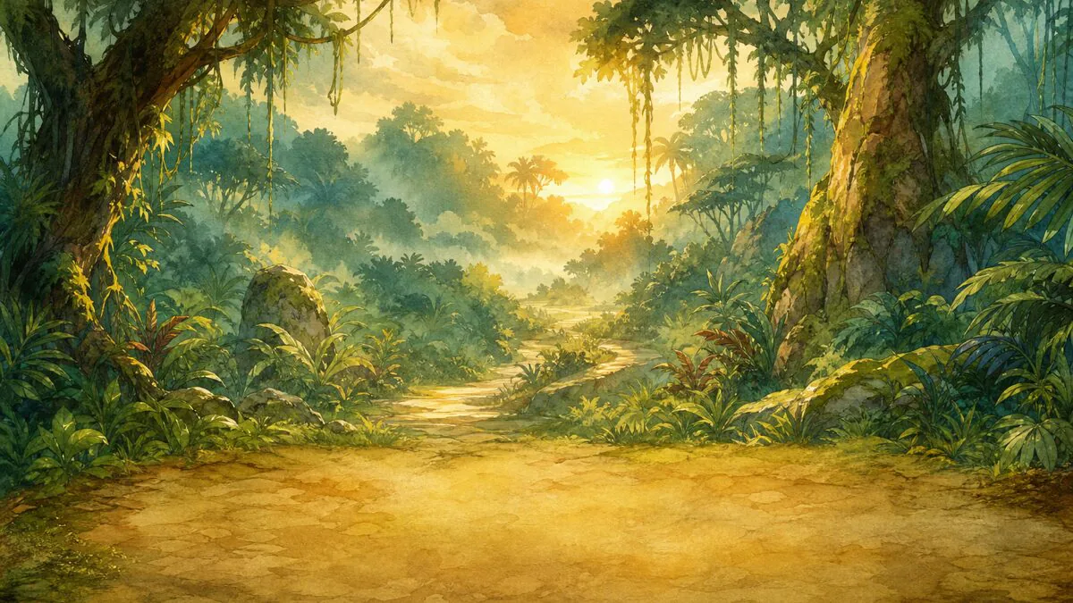 Adventure scene